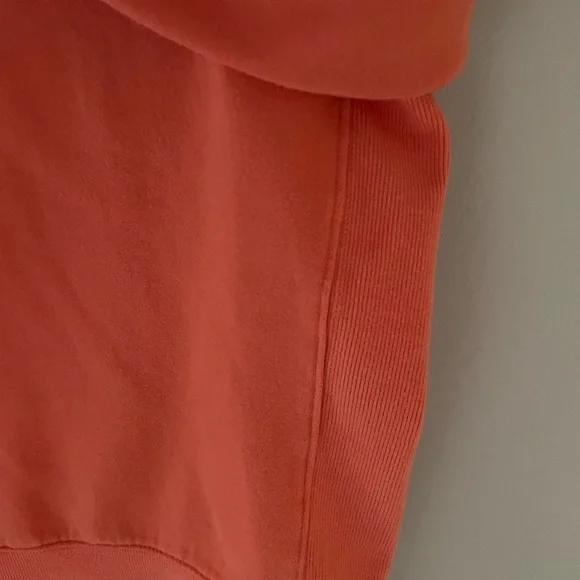 Bench Canada Women XS Coral Orange Hoodie Hooded Sweatshirt Athletic - Picture 3 of 6